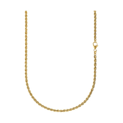 KORDELKETTE GOLDKETTE 3,20MM 333 GOLD