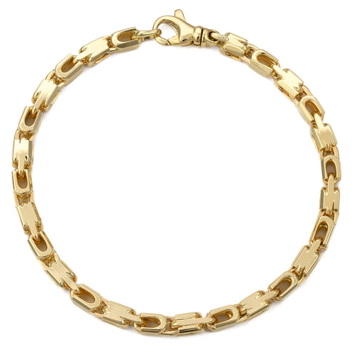 MONTE CARLO GOLDARMBAND 4,50MM 750 GOLD