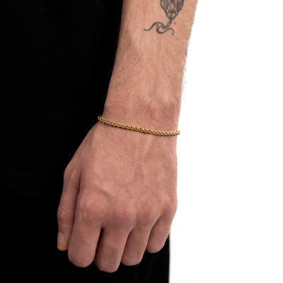 ZOPF ARMBAND GOLDARMBAND 3,00MM 750 GOLD