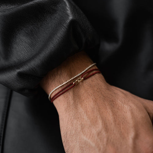 RADIANCE BRACELET 585 GOLD LAB DIAMANTEN