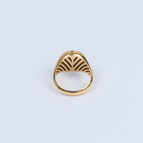 Siegelring Herrenring 585/14K Onyx 4,59gr. W57 / UNGETRAGEN