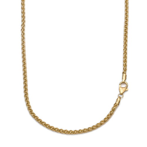 ZOPFKETTE GOLDKETTE 3,00MM 585 GOLD