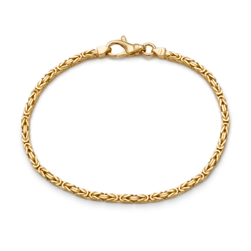 KÖNIGS ARMBAND GOLDARMBAND 2,50MM 750 GOLD